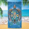 Nouvelle Serviette de Plage Bohème Séchage Rapide Serviette de Bain Douce pour Chaise de Plage Transat Bord de Piscine