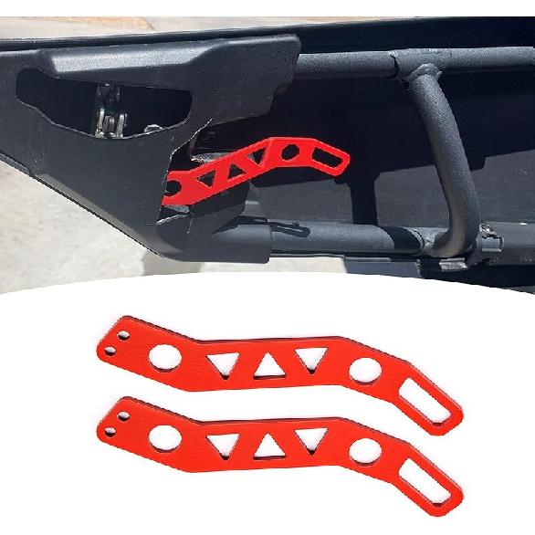 WSays X3 Door Handle Latches Kit Red Left & Right Compatible With Can Am Maverick X3 2017-2025 With Doors