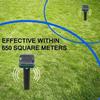 1/2/4PCS Solar Powered Ultrasonic Sonic  Mole Pest Rodent Repeller Repellent Yard Outdoor Lamp Backyard Farmland Mouse Repeller