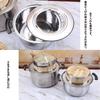 Steel Steamer Stand for Steamer Baskets Adjustable Fits Chinese and Pans Ensures Even Steaming for Authentic Cooking Stable and Even