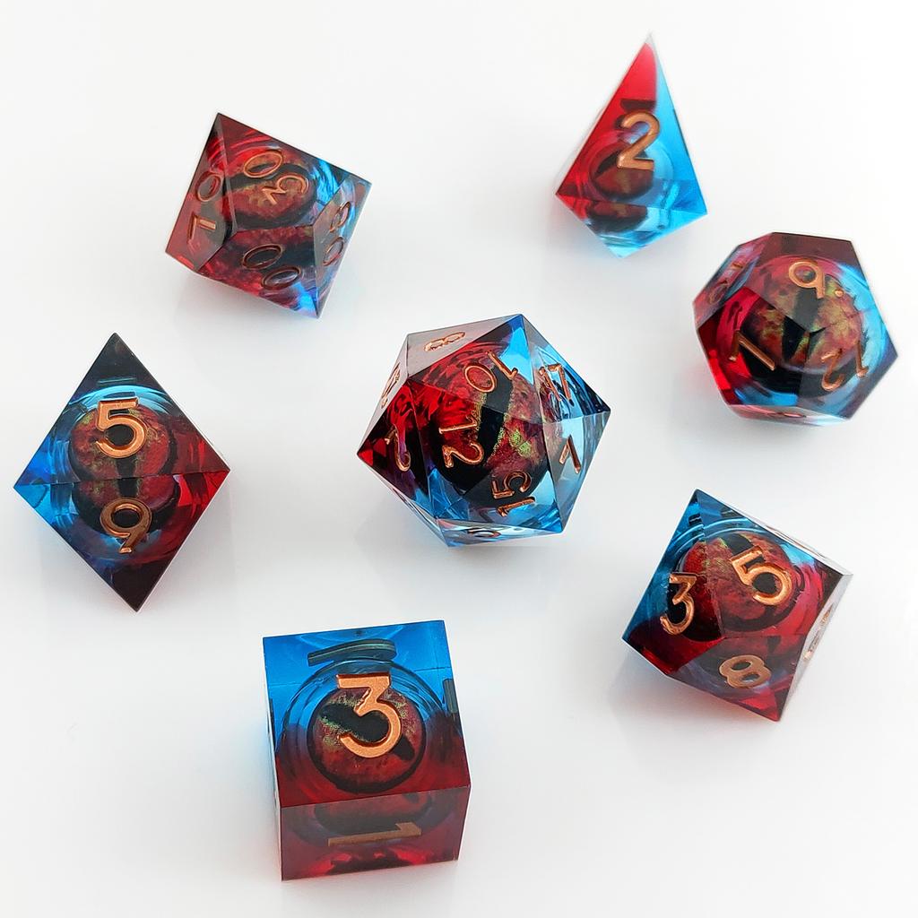 Hračka Dnd Liquid Flow Eye Dice pro hru Dungeon a Dragon Pathfinder