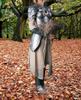 Women's Medieval Knight Armor Steel Warrior Princess Costume Cosplay Outfit