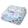 M-Maschas und B-Bären Flanelldecken Winter Warme Bettwäsche Überwürfe für Kind Couch Bett Druck Tagesdecke Sofa Bettbezug