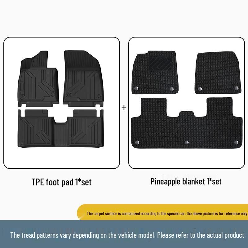 Toyota Yaris TPE Floor Mats: Full Coverage, Safe, Eco-Friendly