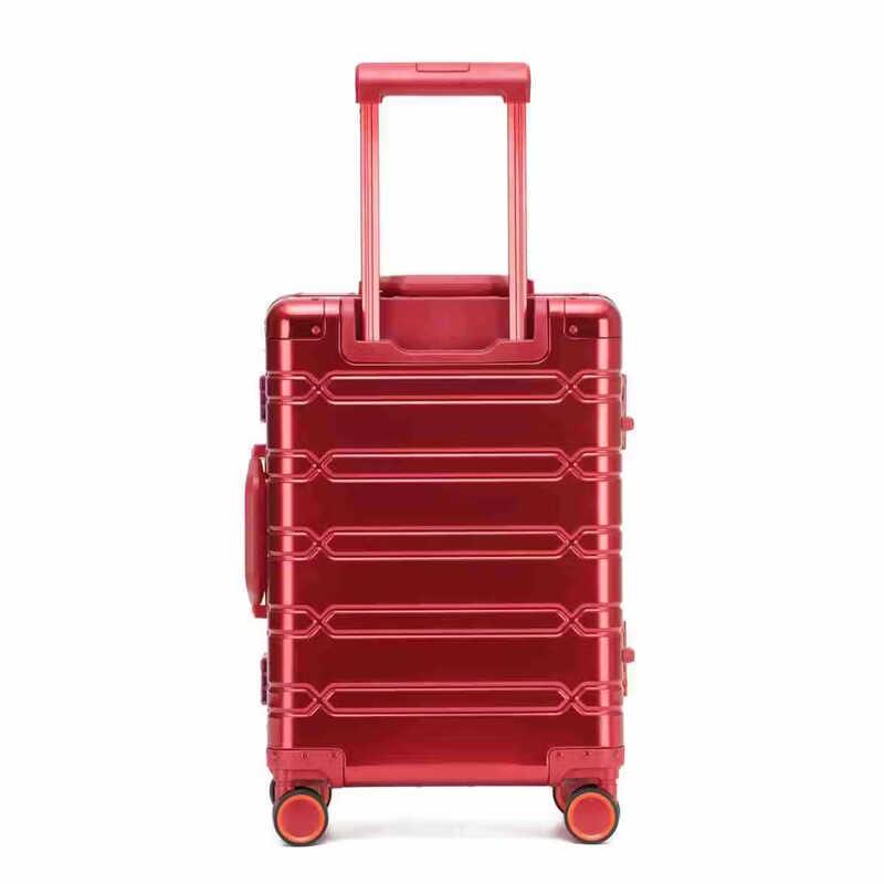 PACKAGE FASHION All-Aluminum Magnesium Alloy Luggage 20 inch
