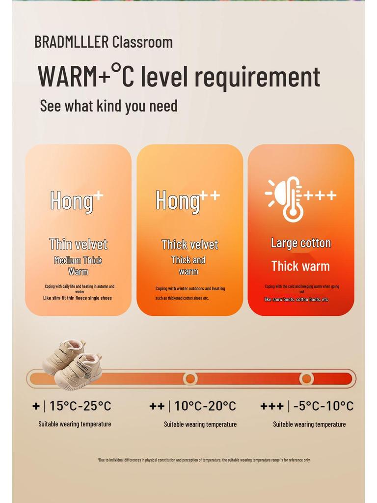 2024 Winter Baby Walking Shoes: Warm Cotton, Velvet-Lined, Non-Slip Soft Sole for Boys & Girls