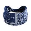 1pcs Unisex Headband Bohemian Wide Cotton Stretch Headbands Women Headwrap Turban Yoga Headband Sports Workout Hair Accessories