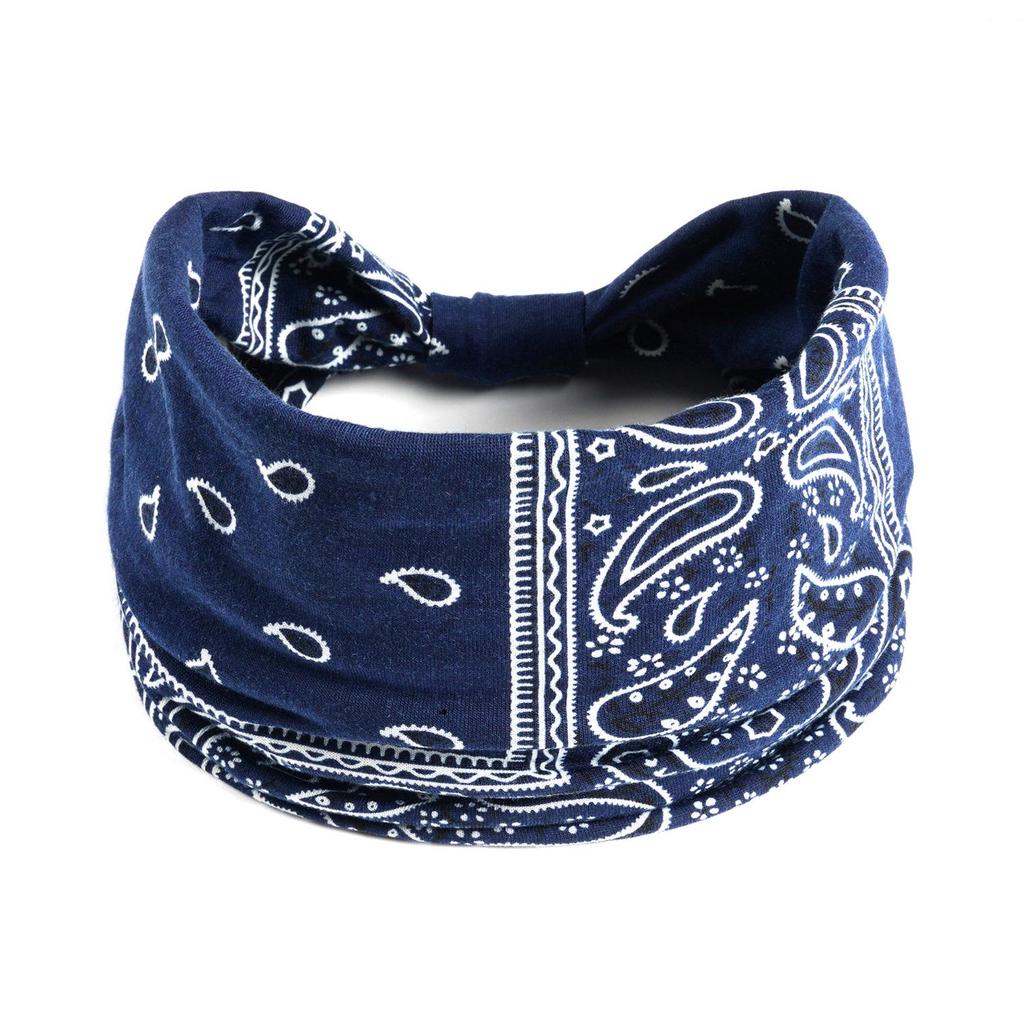 1pcs Unisex Headband Bohemian Wide Cotton Stretch Headbands Women Headwrap Turban Yoga Headband Sports Workout Hair Accessories
