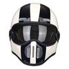 Fiberglass small helmet body retro helmet for motorcycle cruising, unisex full-face motorcycle helmet for riding