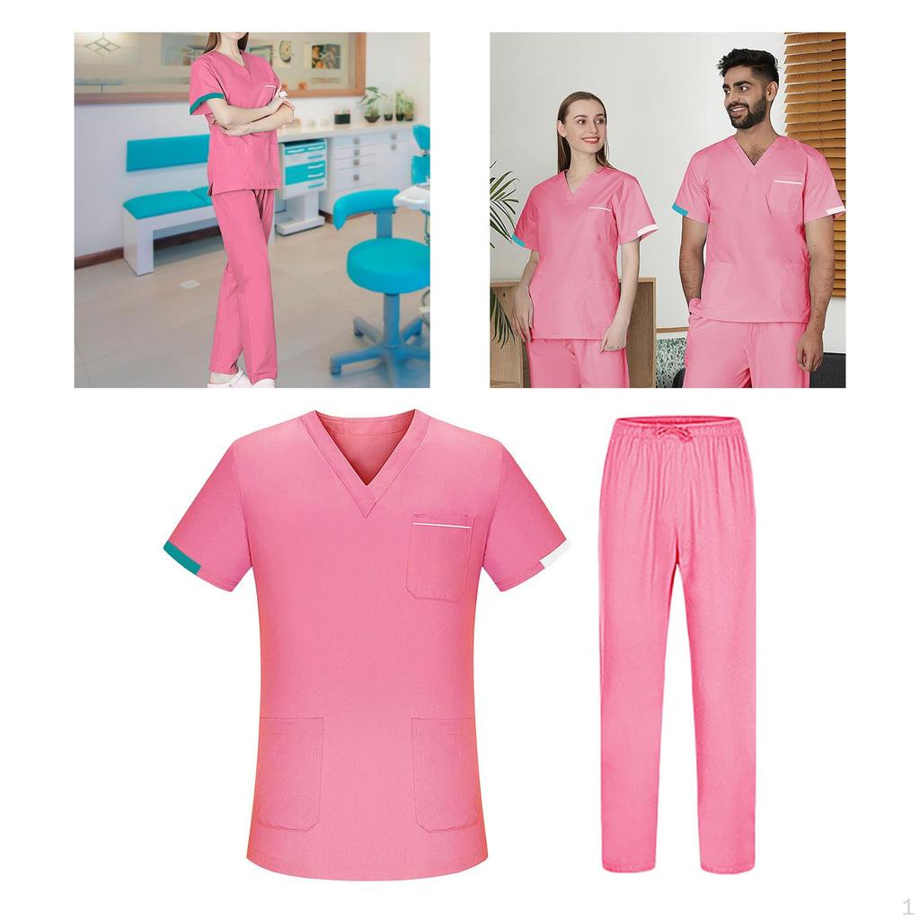 Nursing Set, Scrub Uniform for Men And Women, Practical Clothing
