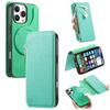 CASENEO For iPhone 16 Pro Case Cross Texture Leather Detachable Magnetic Phone Cover