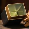 1 Pcs Mini Empty Tea Tin Can Household Green Black Tea Sealed Jar Portable Home Small Tea Packaging Box Tinplate Storage Cans