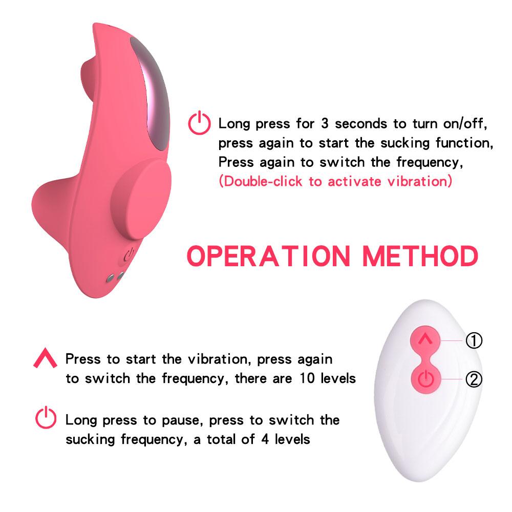 For Women Panties Clitoris Sucker Vibrator G-Spot Powerful Vibration Stimulator Female Clitoris Vaginal Massager Female Sex Toys