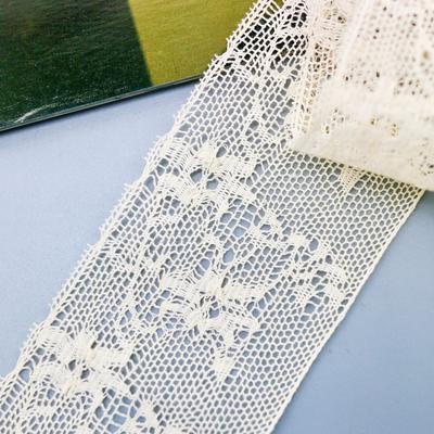 Einseitige Spitze Feines Garn Baumwollspitze, Taillenkleidung Hemd Dekorative Spitze 5 cm Spitze