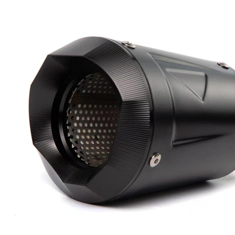 Motorcycle Exhaust Pipe Universal 51mm 60mm for Racing tubo escape escapamento de moto CBR600F MT07 Z800 R6