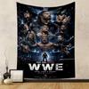 Wrestling Legends Collage Patterned Tapestry for Bedroom and Living Room Home Decor