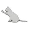 FUTWOD Car Emblem Cat Cute Funny Accessory 3D Sticker Waterproof