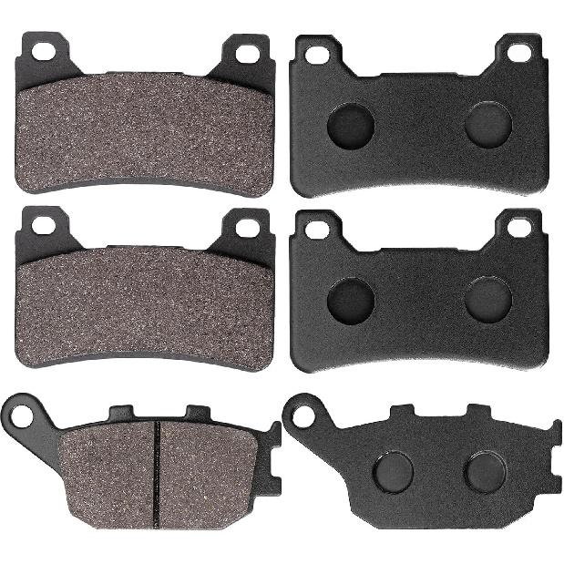 

Front and Rear Brake Pads for Honda CBR600RR CBR600 RR 2003-2006 / CBR1000RR CBR 1000 RR CBR 1000RR Fireblade 2004 2005