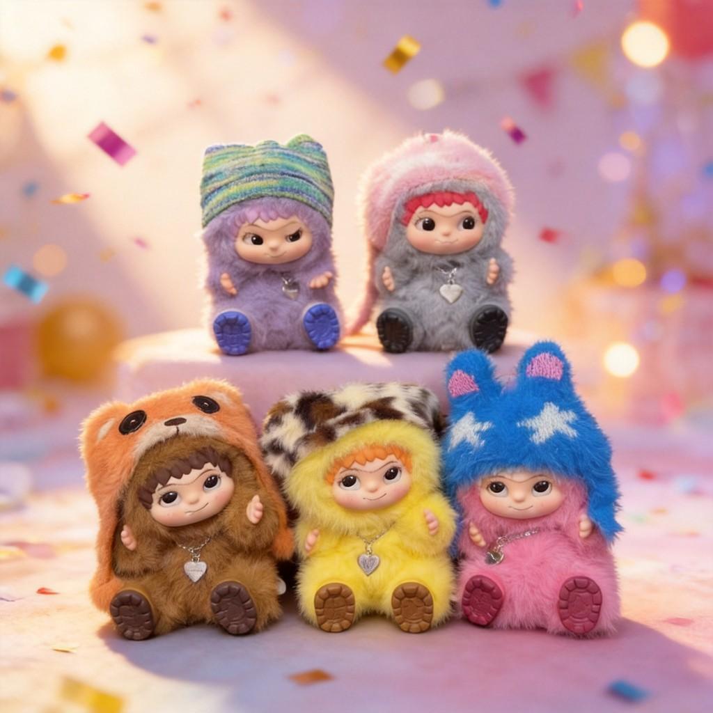 Wakuku Plush Collectible Toy With Soft Short Pile For Kids And Adults