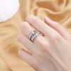 2026 Creative Personality Belt Buckle Ring Women's Light Luxury Premium Sense Opening Ring Personality Joint Ring Ring