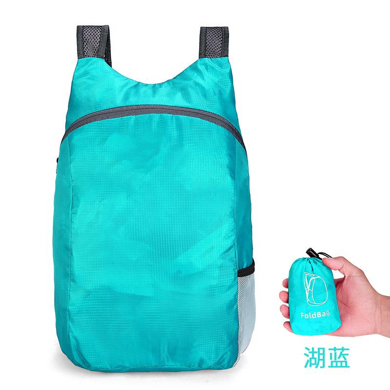 Leichter, verstaubarer Rucksack, faltbar, tragbar, Outdoor-Klapprucksack, Reise-Tagesrucksack, Tasche, Sport, Freizeit, Tagesrucksack