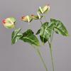 2 Forks Artificial Anthurium Multicolor Simulation Plant NEW Artificial Flower  Home Decoration