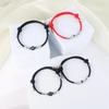 Heart Magnet 100 Languages I Love You Couple Bracelets Set Of 2 For Men Women Friendship Rope Jewelry