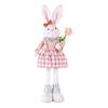 Spring Countrysides Rabbit Decoration Adjustable Long Legged Easter Rabbit House Accessories Office Desk Dropshipping