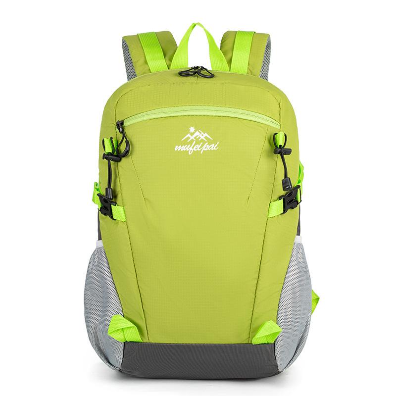 Schoolbag Outdoor Mountaineering Bag Lightweight Hiking Large Capacity Breathable Back Pad Cycling Backpack Wide Thickened Shoulder Strap Backpack