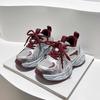 Children's dad shoes 2025 spring and autumn new Korean version of boys casual sports shoes medium and large girls soft-soled running shoes