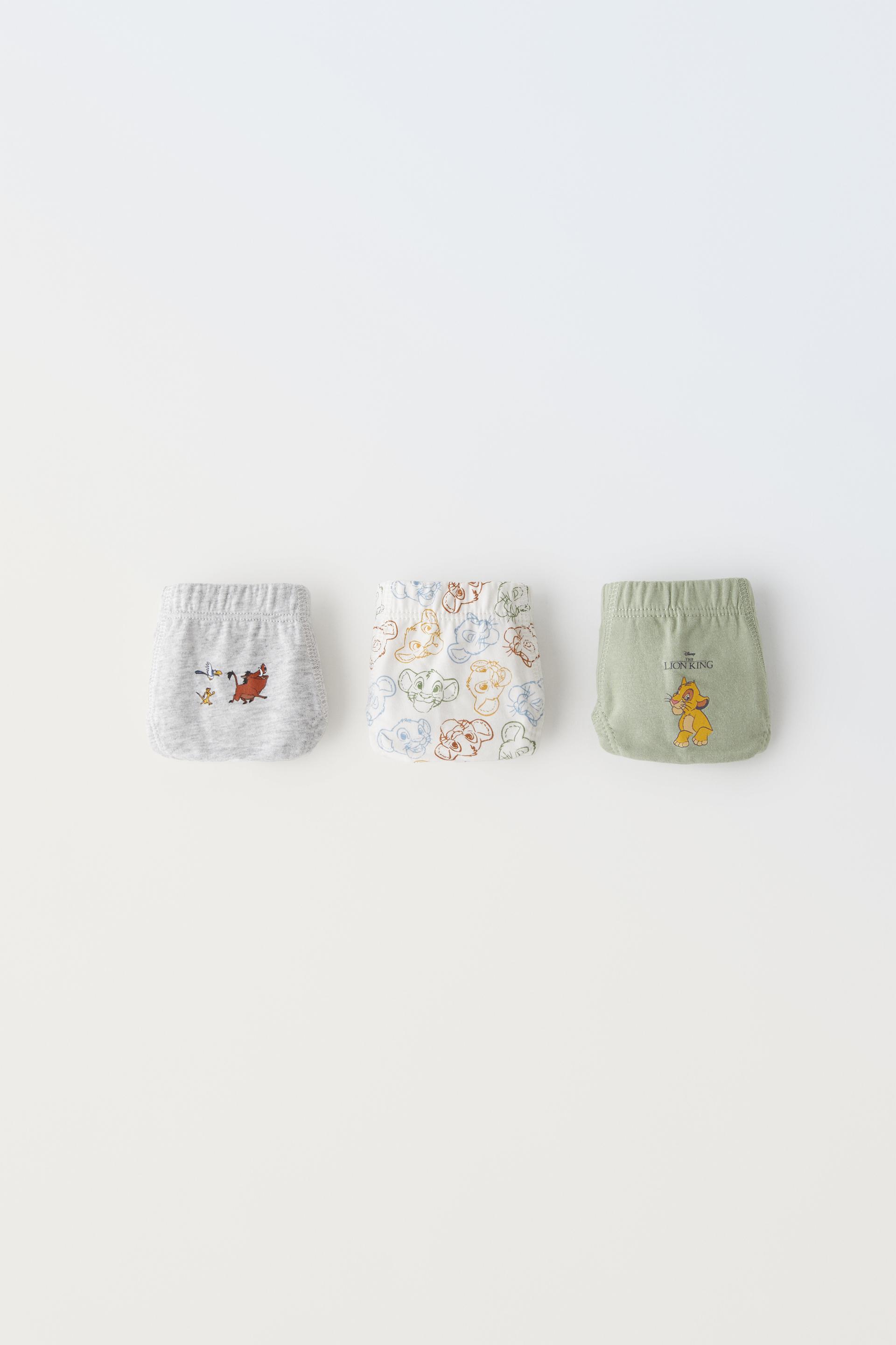 

1-6 years/ pack of three the lion king (c) disney briefs