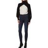 Evisu Kuro Turtleneck Knitted Sleeve Sweater Women sweater Black 2EAGNW1CN480FFWX