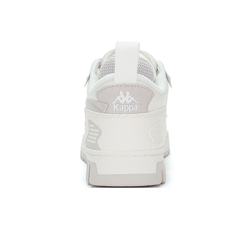Kappa Deconstructed Trend Warm Non-Slip Low-Top Skate Shoes Unisex sneaker White Gray K0DW5CS30-012