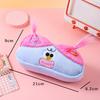 Explosive Hair Ugly Doll Plush Large Intestine Pen Bag Big Eyes Monster Sweet Girl Heart Storage Bag Plush Toy Stationery Box