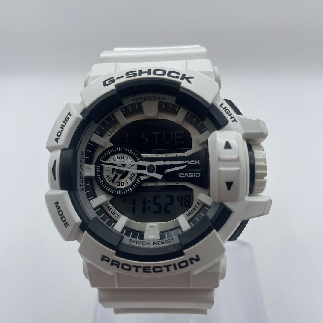 Used G-SHOCK GA-400-7AJF White