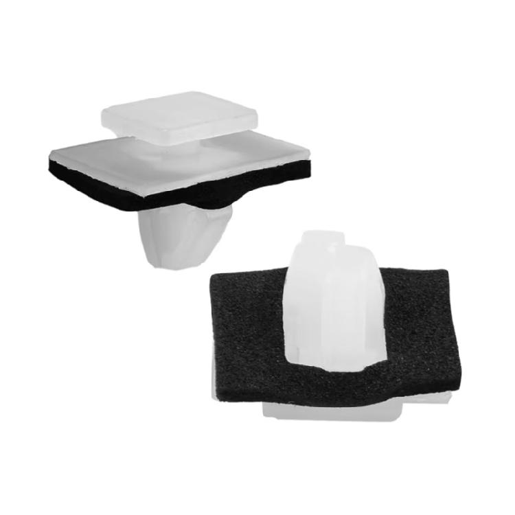 20pcs Rocker Panel Retainer Clips Auto Accessories Quick Installation Plastic Car Rivet Clips with Sealer