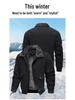 Men's Retro Corduroy Lambswool Lapel Jacket - Thickened Velvet Cotton Outerwear