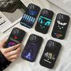 Custodia per Telefono in Pelle D-Deltarune Ralsei Per iPhone 16 16e 15 14 13 12 11 Pro Max Plus Mini Cover