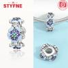 Charm Bead Charms Plata Copper Colors Butterfly Flower Bead Charms Compatible With Authentic Bracelets Do It Yourself Fine Jewellery Gift for Women