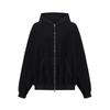 Balenciaga Inside Out Hoodie 'Faded Black/White' 790378TQVJ31569