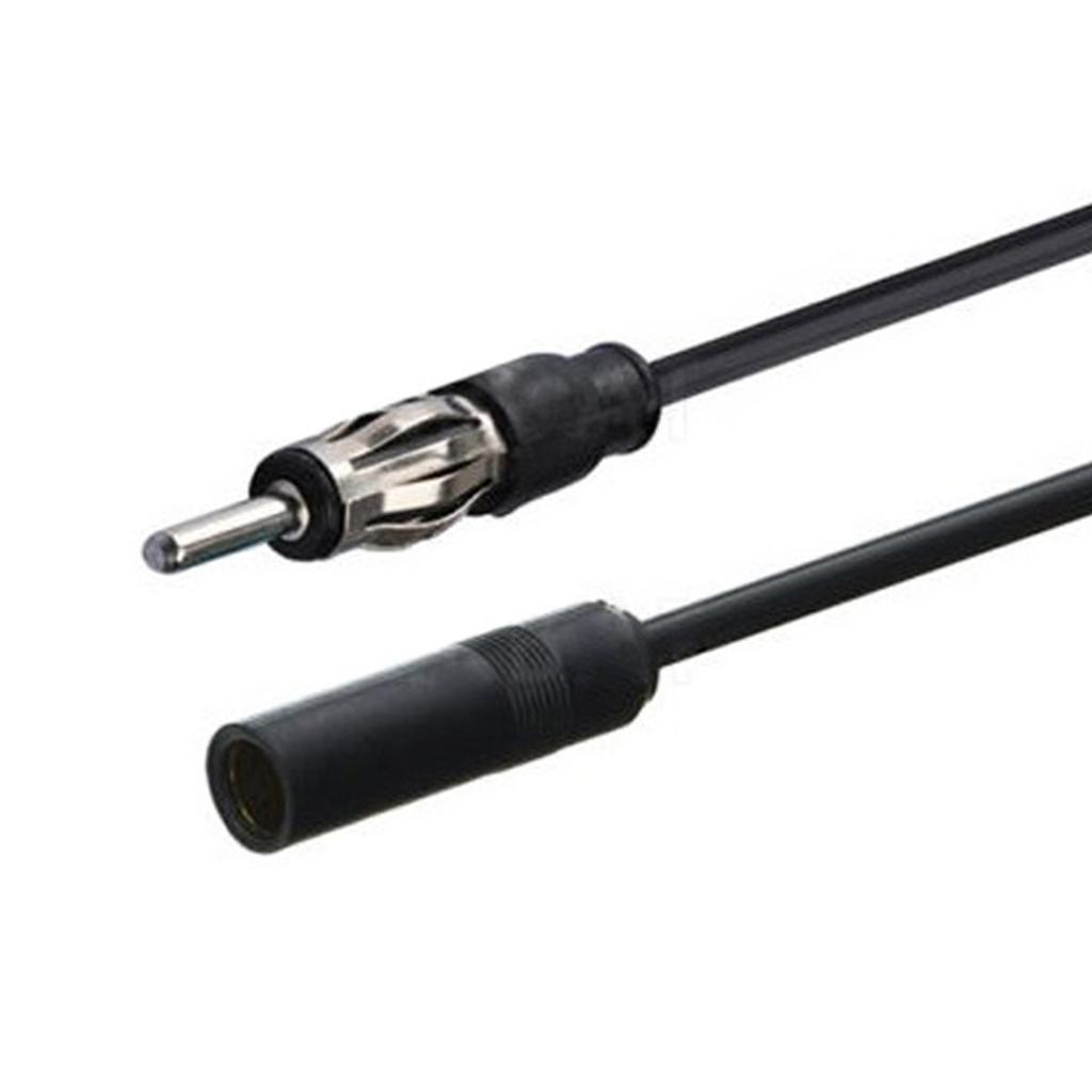 Car Radio Antenna Extension Cable Wire Cord Signal Enhancement 35cm Male To Female Suitable for Enhanced AM/FM Reception