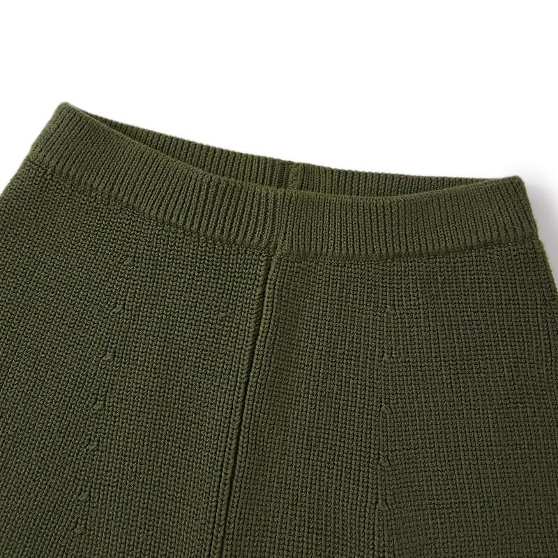 ELLE KIDS Girls' Modal Cotton Blend Casual 7/8 Knit Pants