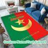 1pc Mouloudia Club Algerian-Inspired (6) Rug, Comfortable Printed Home Area Carpet, Cozy Office Chair Rug
