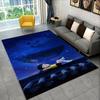Cartoon D-Doraemon Dream Anime Carpet Rug for Playroom Bedroom Living Room Sofa Home Decor,kid Area Rug Non-slip Floor Mat
