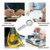HD Illuminated Magnifying Glass Loupe Reading Magnifier Portable Handheld  Magnifier  Stamps