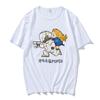 PRAGMATA Hugh & Diana Lauf! T-Shirt Kurzarm Baumwolle Sommer Herren T-Shirts Mode Spiel Grafik T-Shirts Herren Damen Oberteile