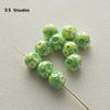 Pure Hand-painted Beads Stickers Diamonds Set Pearl Diy Jewelry Accessories Material Package Beads Car Pendant Cell Phone Chain Beads