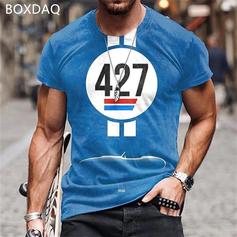 Мужская футболка с короткими рукавами и круглым вырезом — фото 12