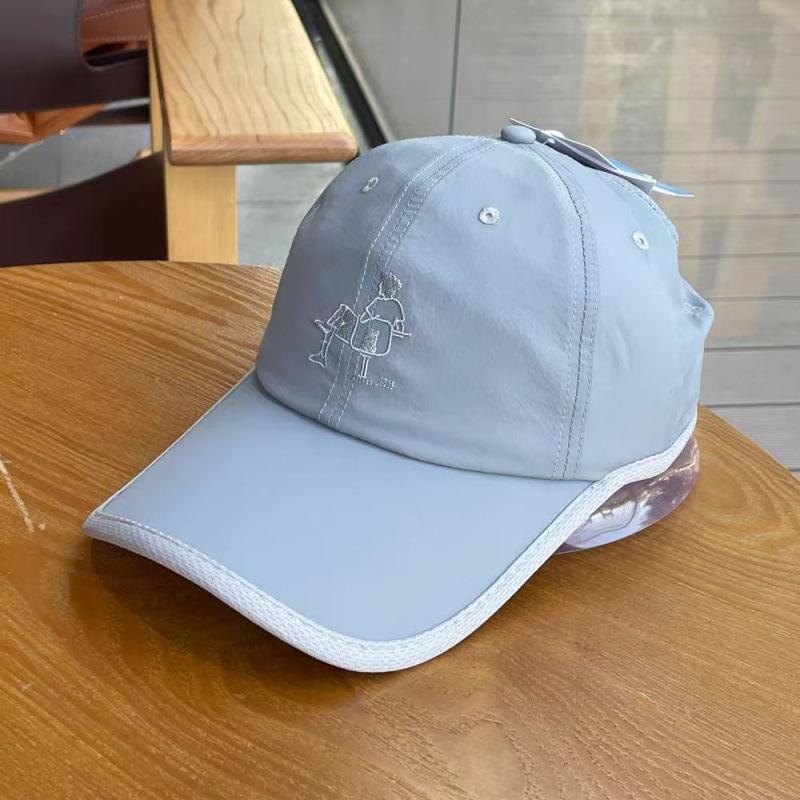 Summer Women'S Quick-Drying Baseball Cap Embroidered Thin Sunshade And Sun Protection Peaked Cap Outdoor Sports Men'S Sun Hat