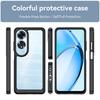 Etui na OPPO A60 Pokrowiec na OPPO A60 4G Ramka TPU Akrylowy panel tylny Bumper Tarcza Ochronne Etui na telefon z tyłu Na OPPO A60 Funda